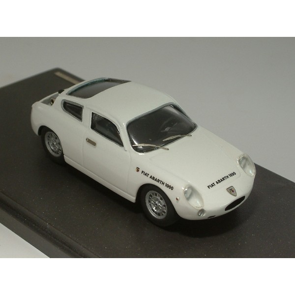 Fiat Abarth 1000 bialbero 1961 stradale bianco con motore - Standard Built 1:43 